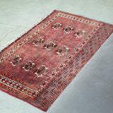 トライバル ラグ 120×66cm イラン手織り 一点物