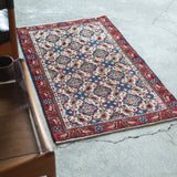 トライバル ラグ 100×60cm イラン手織り 一点物