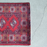 トライバル ラグ 87×67cm イラン手織り 一点物