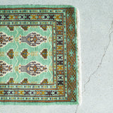 トライバル ラグ 90×60cm イラン手織り 一点物