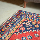 Tribal Rug 205×130cm 手織りトライバルラグ マハル