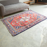 Tribal Rug 205×130cm 手織りトライバルラグ マハル