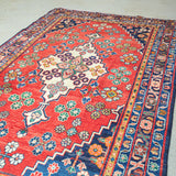 Tribal Rug 205×130cm 手織りトライバルラグ マハル