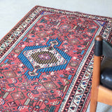 トライバル ラグ 127×80cm イラン手織り 一点物