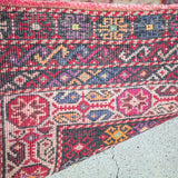 トライバル ラグ 200×110cm イラン手織り 一点物
