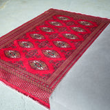 トライバル ラグ 145×100cm イラン手織り 一点物