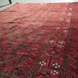 トライバル ラグ 176×105cm イラン手織り 一点物