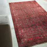 トライバル ラグ 176×105cm イラン手織り 一点物