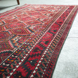 トライバル ラグ 175×90cm イラン手織り 一点物