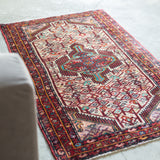 トライバル ラグ 138×83cm イラン手織り 一点物