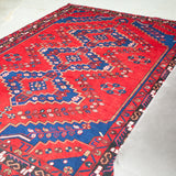 トライバル ラグ 196×152cm イラン手織り 一点物