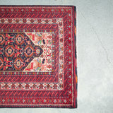 トライバル ラグ 208×100cm イラン手織り 一点物