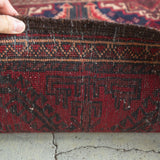 トライバル ラグ 183×102cm イラン手織り 一点物