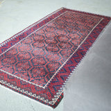 トライバル ラグ 166×85cm イラン手織り 一点物