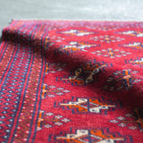 トライバルラグ 86×66cm イラン手織り 一点物