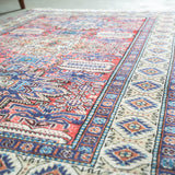 トライバル ラグ 155×105cm イラン手織り 一点物