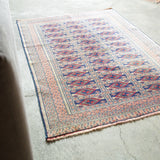 トライバル ラグ 138×98cm イラン手織り 一点物