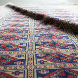 トライバル ラグ 138×98cm イラン手織り 一点物