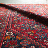 トライバル ラグ 195×128cm イラン手織り 一点物