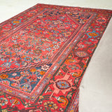トライバル ラグ 195×128cm イラン手織り 一点物