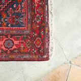 トライバル ラグ 195×128cm イラン手織り 一点物