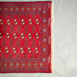 トライバル ラグ 145×105cm イラン手織り 一点物
