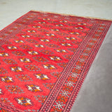 トライバル ラグ 145×105cm イラン手織り 一点物