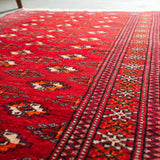 トライバル ラグ 145×105cm イラン手織り 一点物