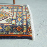 トライバル ラグ 90×70cm イラン手織り 一点物
