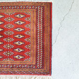 トライバル ラグ 131×63cm イラン手織り 一点物