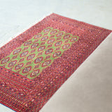 トライバル ラグ 126×66cm イラン手織り 一点物