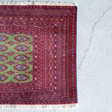 トライバル ラグ 126×66cm イラン手織り 一点物