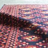 トライバル ラグ 88×62cm イラン手織り 一点物