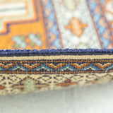 トライバル ラグ 88×66cm イラン手織り 一点物