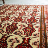 トライバル ラグ 147×100cm イラン手織り 一点物