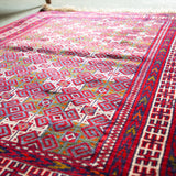 トライバル ラグ 128×100cm イラン手織り 一点物