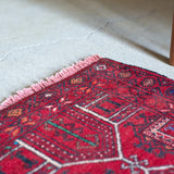 トライバル ラグ 93×64cm イラン手織り 一点物