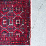 トライバル ラグ 93×64cm イラン手織り 一点物