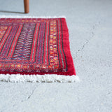 トライバル ラグ 115×55cm イラン手織り 一点物