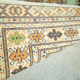 トライバル ラグ 151×120cm イラン手織り 一点物