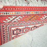 トライバル ラグ 154×102cm イラン手織り 一点物