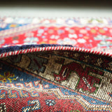 トライバル ラグ 140×82cm イラン手織り 一点物