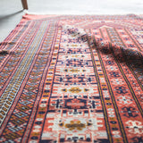 トライバル ラグ 137×97cm イラン手織り 一点物