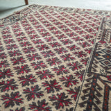 トライバル ラグ 185×105cm イラン手織り 一点物