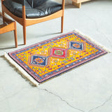 トライバル ラグ 92×60cm イラン手織り 一点物