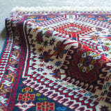 トライバル ラグ 102×62cm イラン手織り 一点物