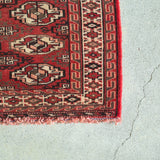 トライバル ラグ 106×63cm イラン手織り 一点物