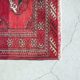 トライバル ラグ 110×85cm イラン手織り 一点物