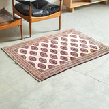 Tribal Rug 123×90cm 手織りトライバルラグ トルクメン