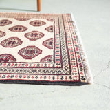 Tribal Rug 123×90cm 手織りトライバルラグ トルクメン